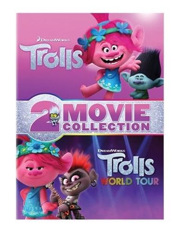Trolls / Trolls World Tour 2-Movie Collection [DVD]