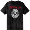 Friday The 13th Jason Masque Lavage Min&eacute;ral Gris T-Shirt 