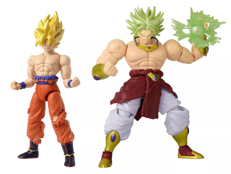 Dragon Stars Series Battle Pack - Super Saiyan Goku(Battle Damage ver.) vs Super Saiyan Broly