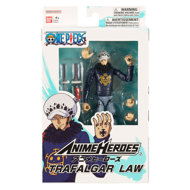Héros d'Anime une pièce Trafalgar Law