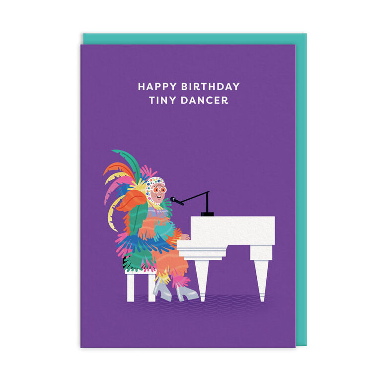 Ohh Deer - Elton John | Greeting Card (A6) | (13010) - Greeting Card (A6) - English Edition