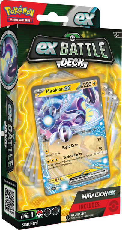 Pokemon Victini ex/Miraidon ex Battle Deck - English Edition