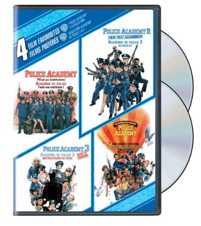 4 Film Favorites: Police Academy 1-4 Collection (Bilingual)