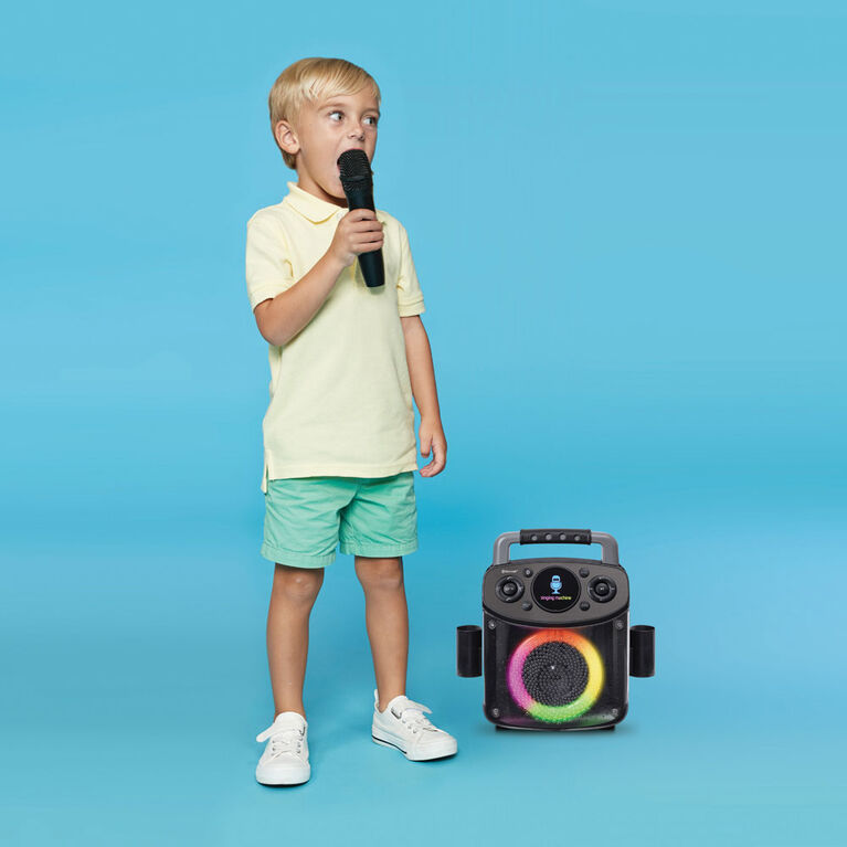 Mini Sparkle Portable Karaoke Machine Black