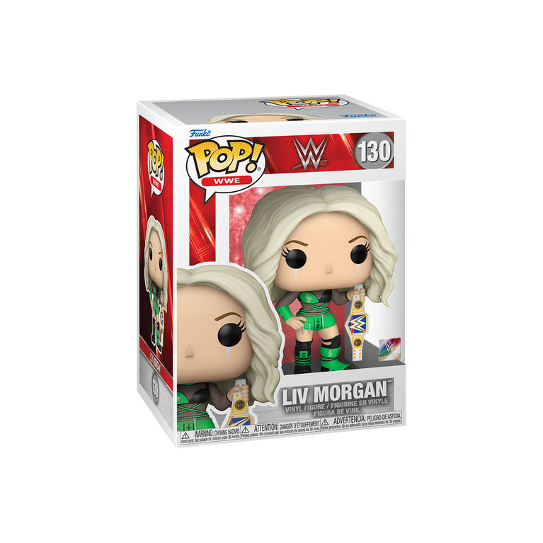 Funko POP WWE: Liv Morgan with Belt Vinyl Figure
