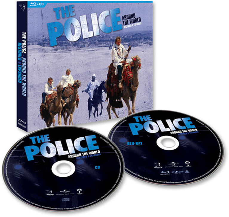 The Police - Around The World Restored & Expanded   Blu-ray/CD