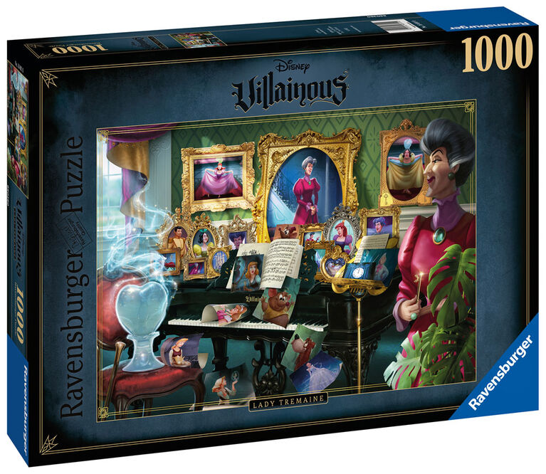 Ravensburger Disney Villainous : Lady Tremaine Puzzle 1000 pièces