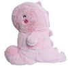 11.8" Yabu Fluffy Dino - Pink Plush
