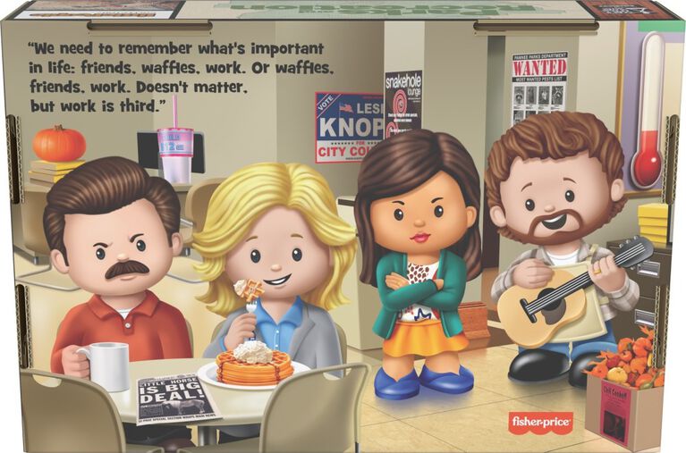 Fisher-Price Little People Collector Parks and Recreation, &eacute;d. Sp&eacute;ciale