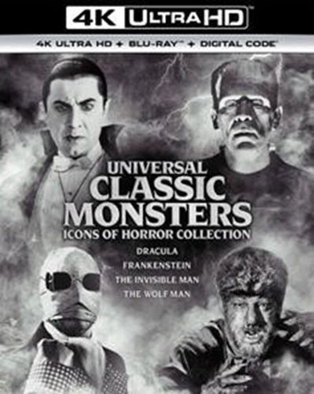 Universal Classic Monsters Icons of Horror Collection [UHD]