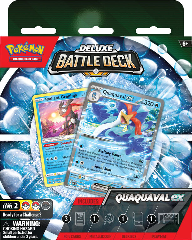Deck de combat de luxe Pokémon - Palmaval-ex