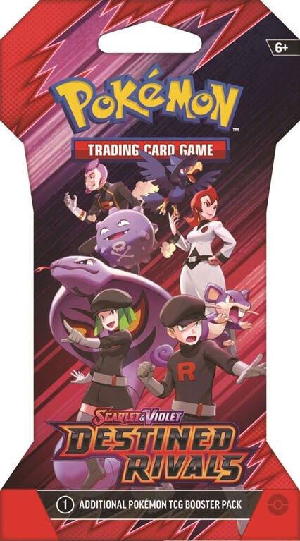 Pokemon Destined Rivals Sleeved Booster - English Edition