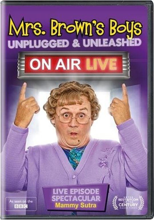 Mrs. Browns Boys Live: Unplugged and Unleashed On Air Live [DVD]