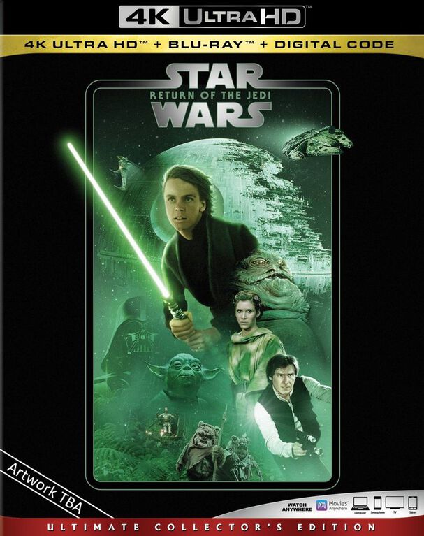 STAR WARS RETURN JEDI CA/EC/UD1/BD2/UD