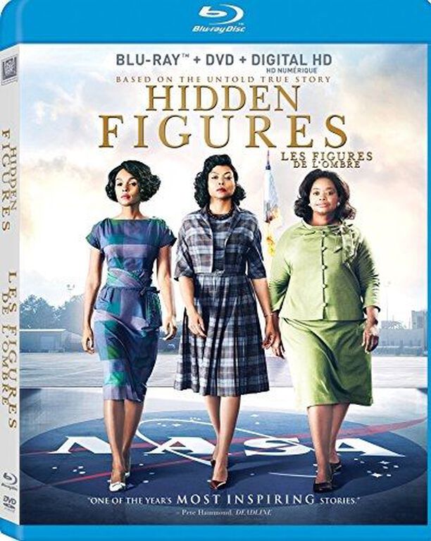 Hidden Figures (Bilingual) [Blu-ray + DVD + Digital Copy]