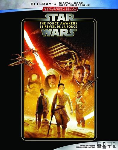 Star Wars The Force Awakens Blu ray Digital