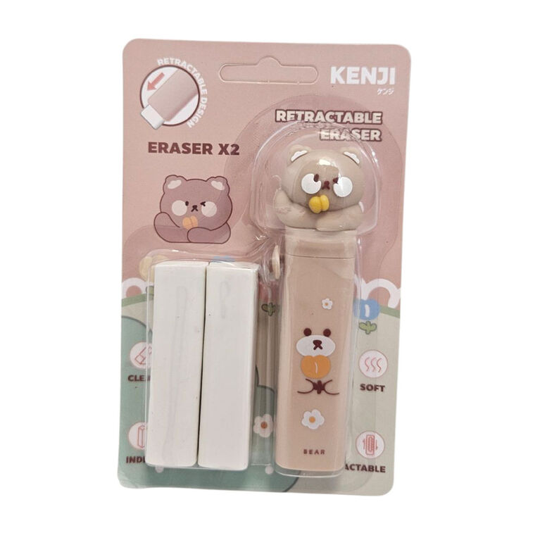 Miyama Bear Eraser - Brown