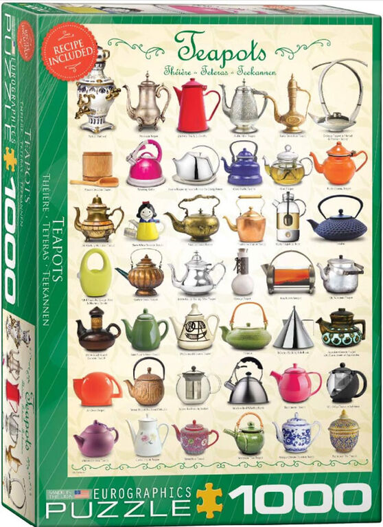 Eurographics Teapots Puzzle (1000-Piece)