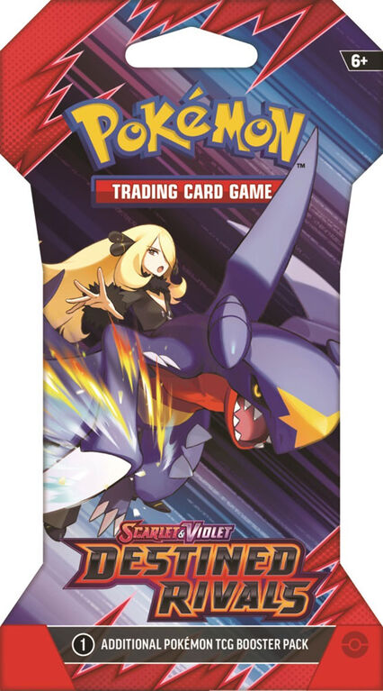 Pokemon Destined Rivals Sleeved Booster - English Edition