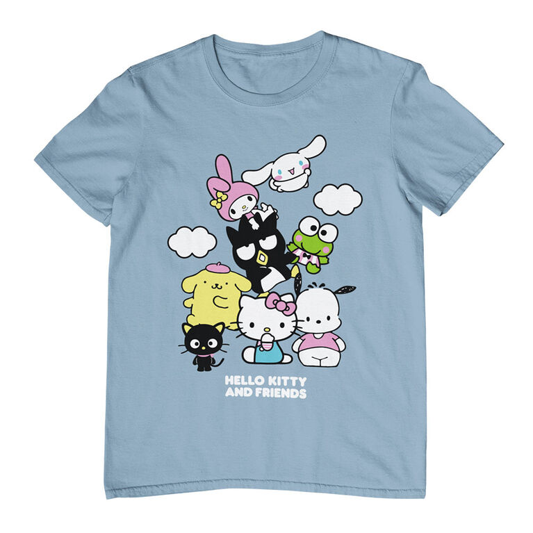 Hello Kitty et Amis-Bleu chemise