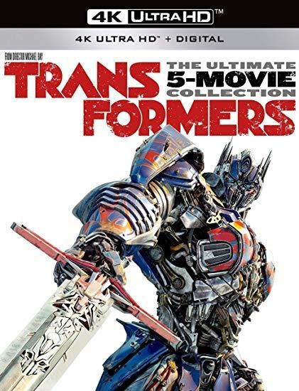 Transformers The Ultimate Five Movie Collection 4KUHD