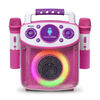Mini Sparkle Portable Karaoke Machine Pink