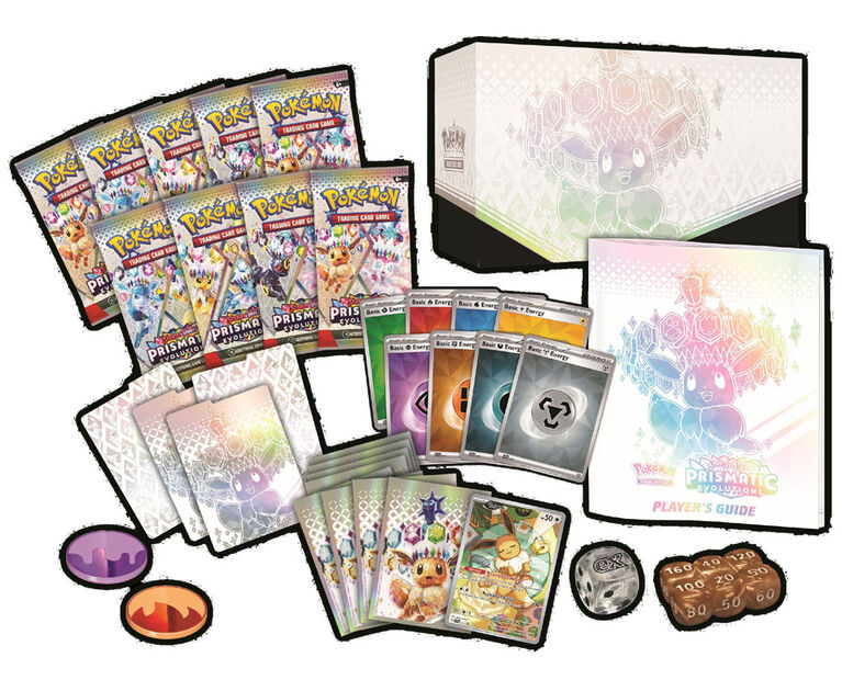 Pokémon TCG: Scarlet & Violet-Prismatic Evolutions Elite Trainer Box  - English Edition