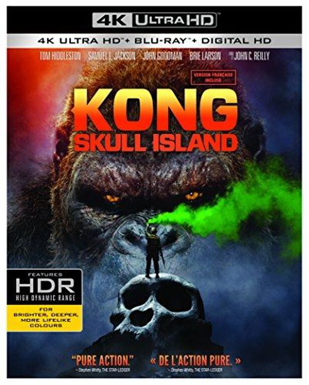Kong: Skull Island (Bilingual) [4K UHD + Blu-Ray + UV Digital Copy]