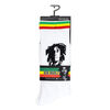 Bob Marley Smile Crew Knit In White, Mens