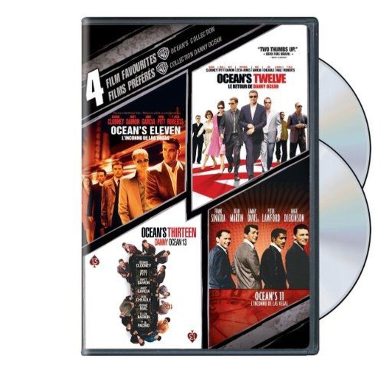4 Film Favorites Ocean's Collection (Ocean's 11 / Ocean's Eleven / Ocean's Twelve / Ocean's Thirteen) (Bilingual)