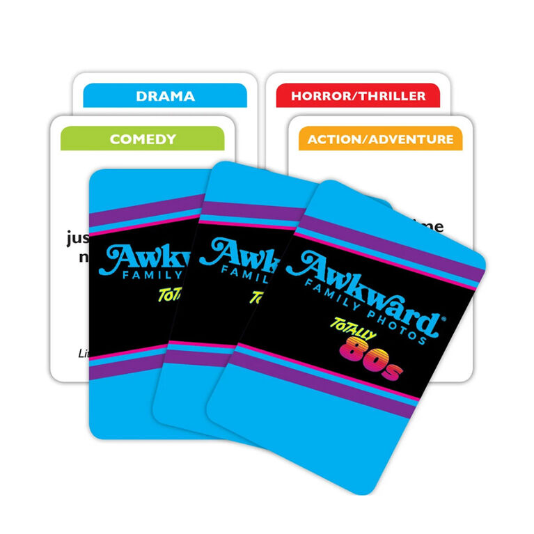All Things Equal Awkward Family Photos Totally 80s jeu de cartes - Édition anglaise