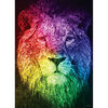Polygon Portrait "King of the Jungle" 1000 Piece Puzzle - English Edition