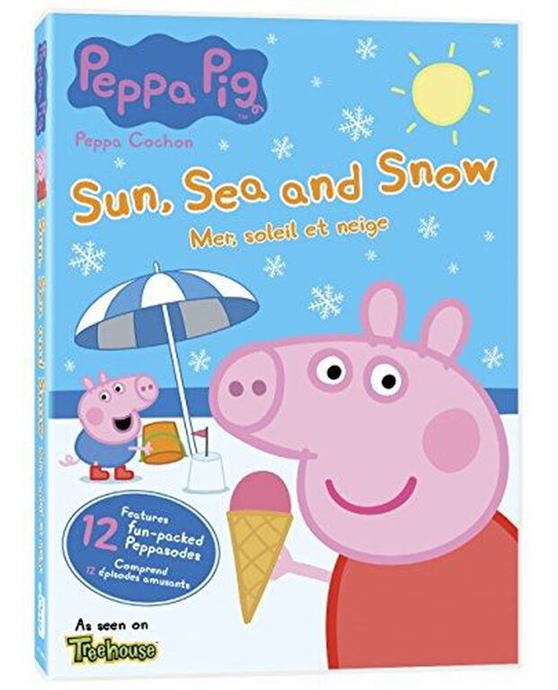 Peppa Pig: Sun, Sea and Snow [Bilingual]