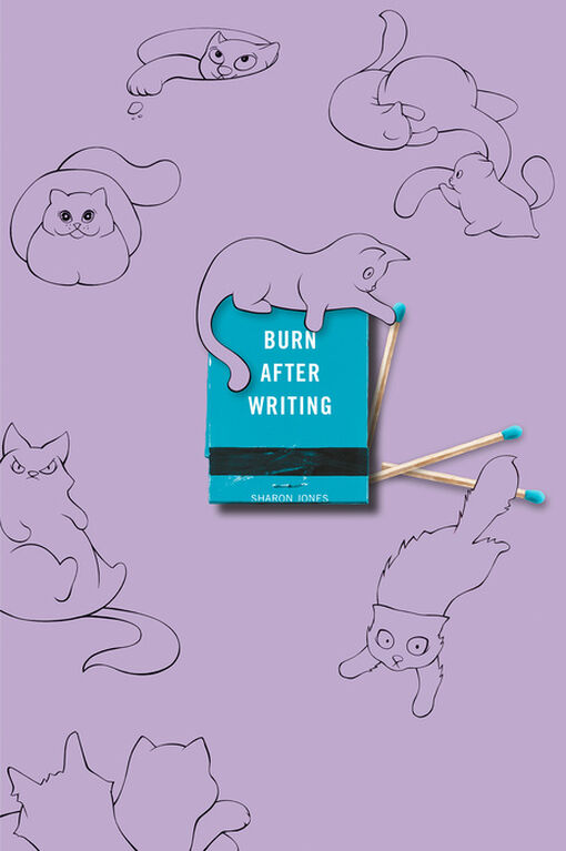 Burn After Writing (Purple With Cats) - Édition anglaise