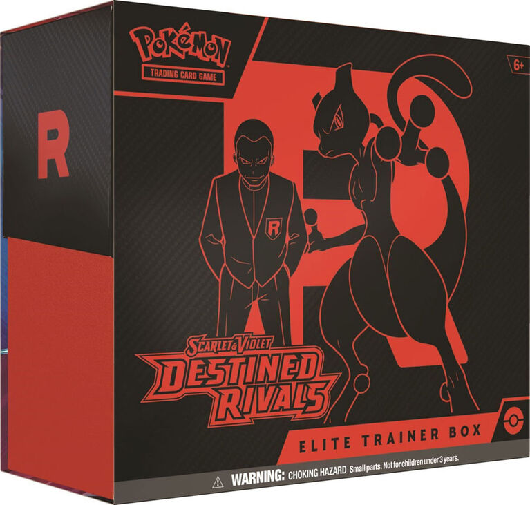 Pokémon TCG: Scarlet & Violet-Destined Rivals Elite Trainer Box - English Edition
