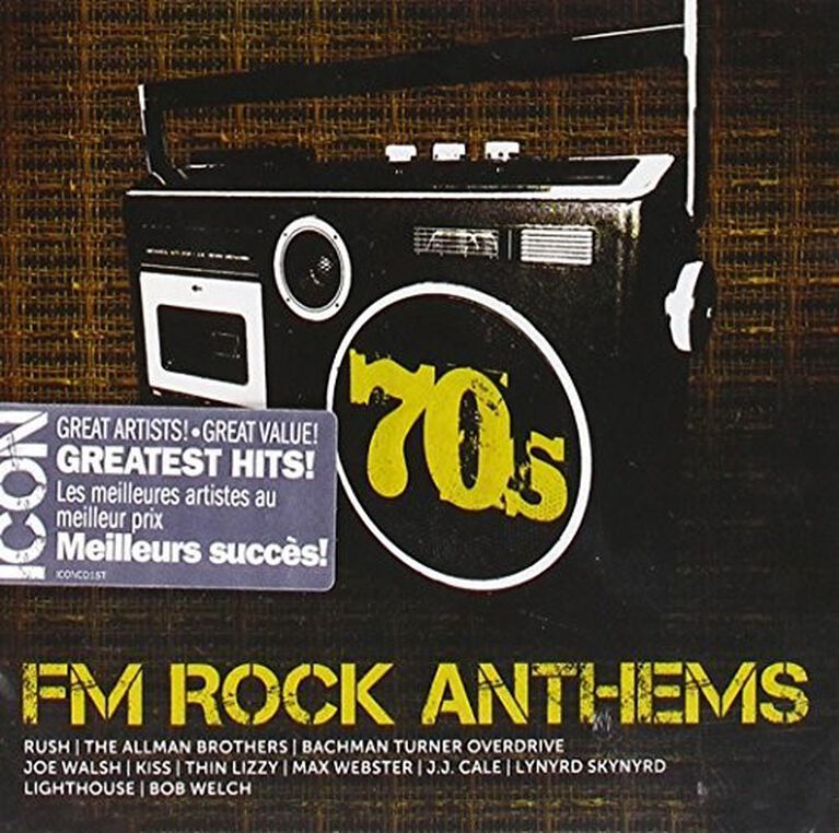 Various Artists - Icon 70s FM Rock Anthems / Various