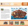 1000pc EZGrip Cut-Aways Noah's Ark Large 1000 Piece Jigsaw Puzzle