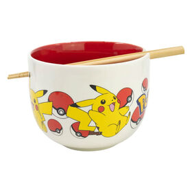 Pokémon Ramen Bowl With Chopsticks
