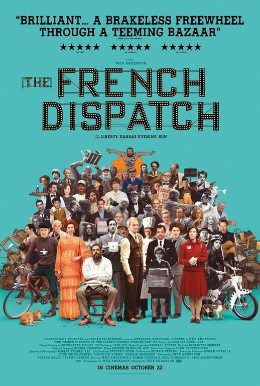 The French Dispatch [Blu-ray+Digital]