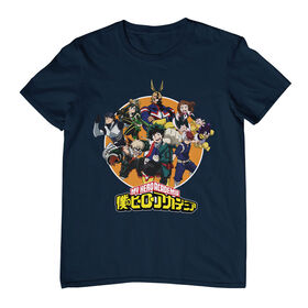 My Hero Academia- T-Shirt bleu marine