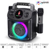 Mini Sparkle Portable Karaoke Machine Black