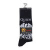 Queen White Crest Knit In Crew Black Pour Homme