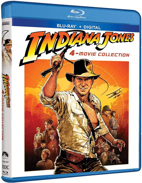Indiana Jones 4-Movie Collection [Blu-ray+Digital]