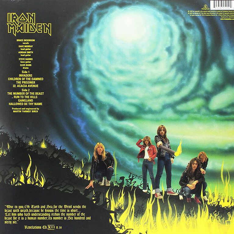 Iron Maiden - The Number Of The Beast (LP)