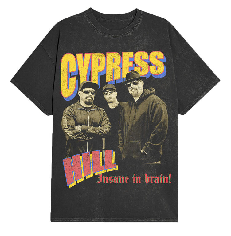 Cypress Hill- Collage- noir chemise