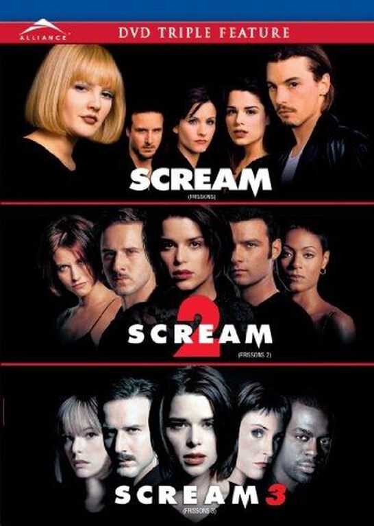 Scream Trilogy / La trilogie frissons (Scream 1-3 / Frissons 1-3, Bilingual)