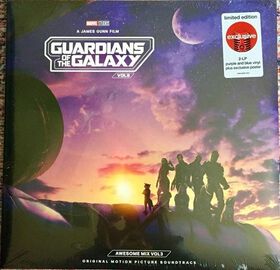 OST - Guardians of the Galaxy 3 Sunrise Exclusive PUR&BLU +Poster