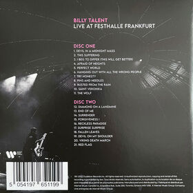 Billy Talent - Live At Festhalle Frankfurt