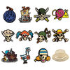 Badge Myst&egrave;re One Piece en Pin CDU Contenant 12 Bo&icirc;tes Aveugles