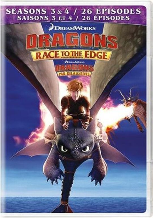 Dragons: Race to the Edge: Season 3 & 4 [DVD]